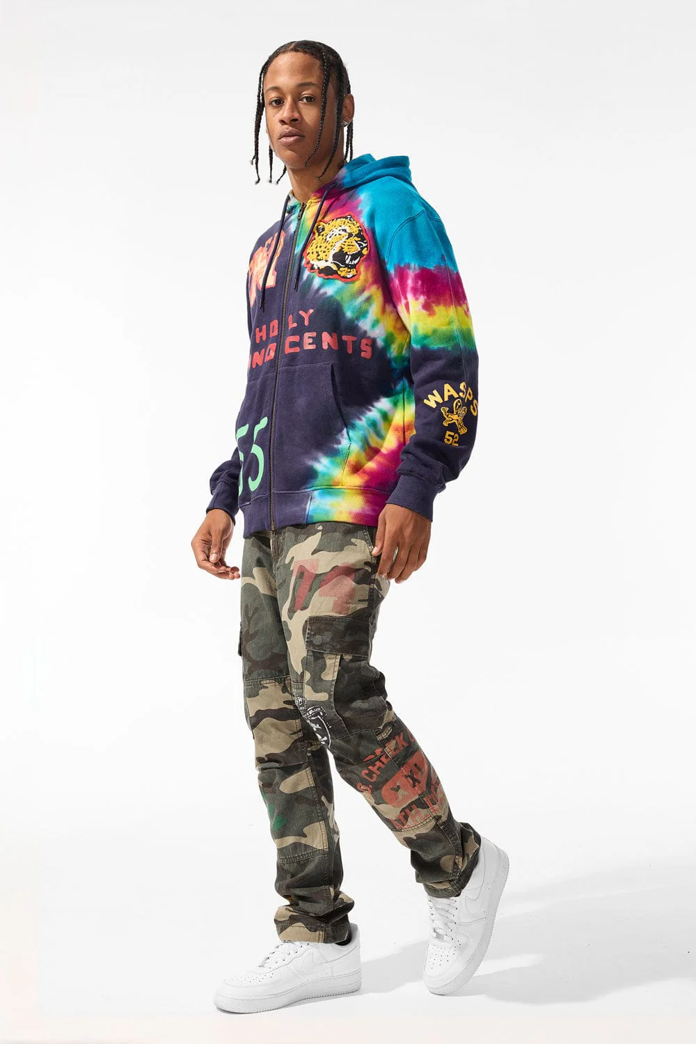 Wooster Zip Up Hoodie (Purple) - Image 5