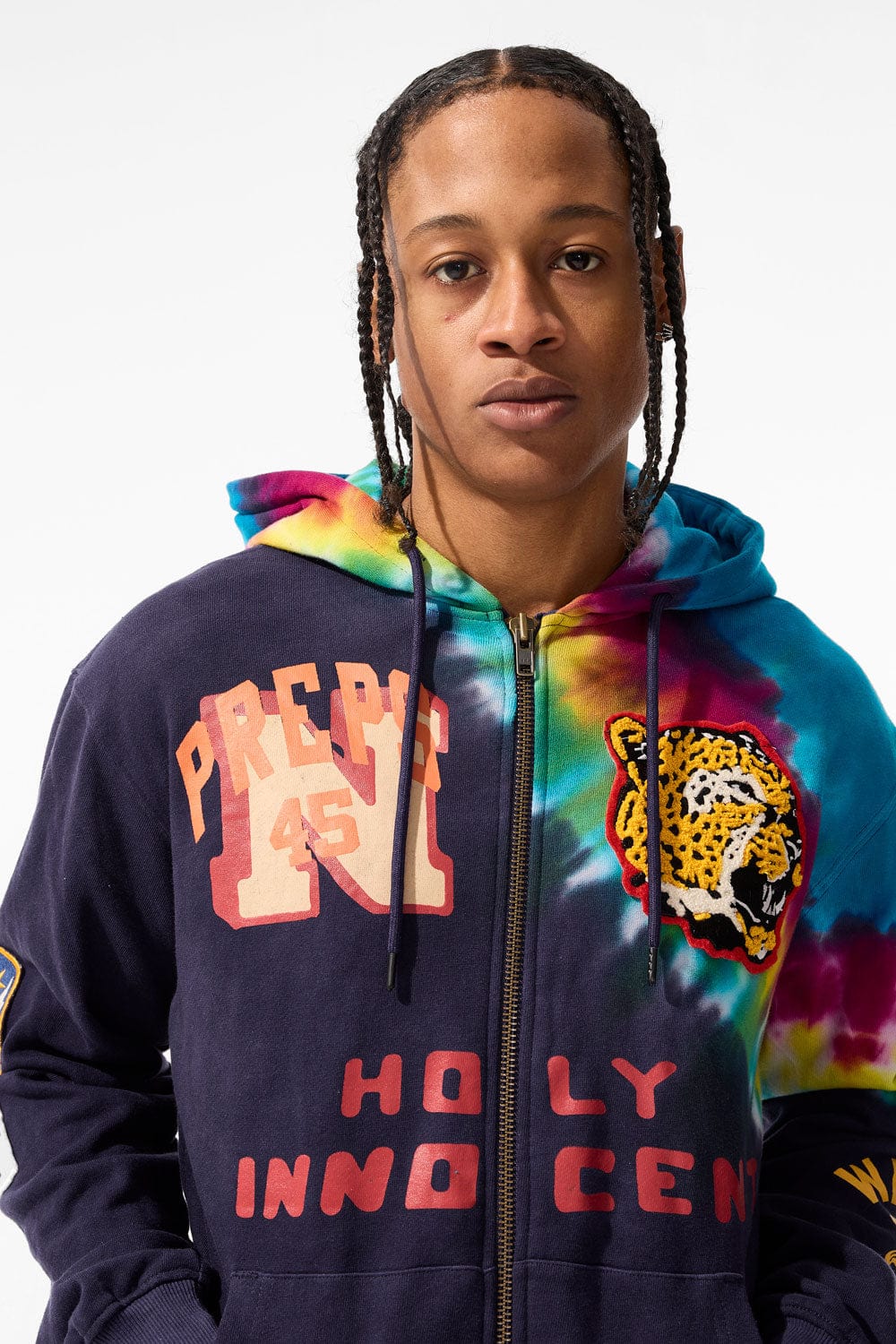 Wooster Zip Up Hoodie (Purple) - Image 7