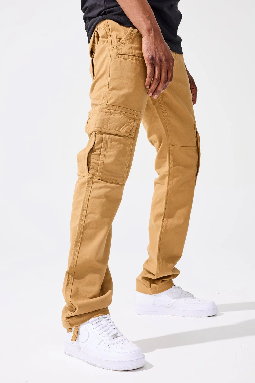 Xavier - OG Cargo Pants (Wheat) - Image 4