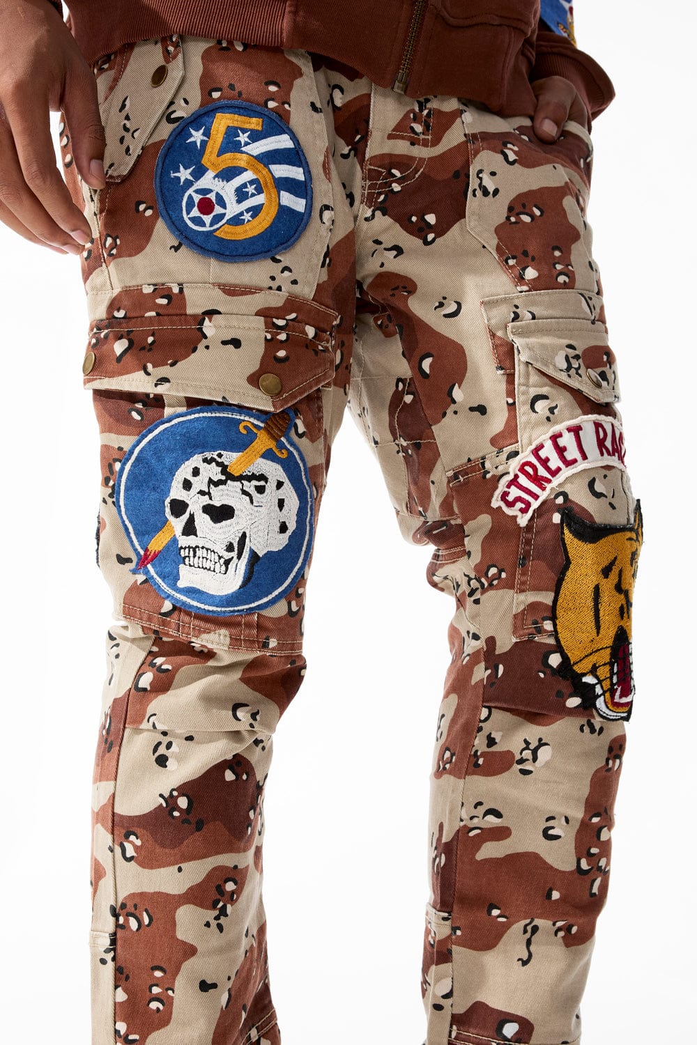 Sean - War Report Cargo Pants (Desert Camo) - Image 6