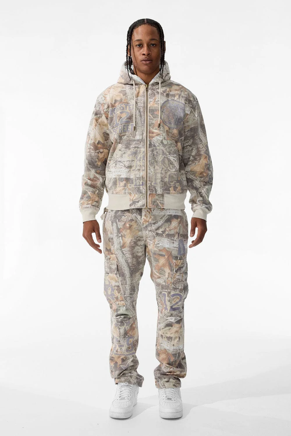 Xavier - Wooster Cargo Pants (Birch Mist) - Image 6
